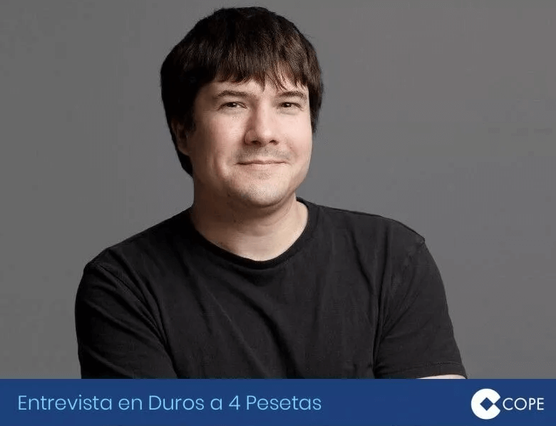Berrly en el programa «Duros a cuatro pesetas» de la cadena COPE