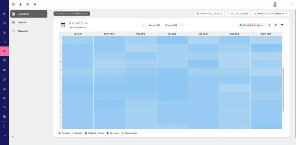 Berrly x Metricool: Planificador de publicaciones para redes sociales